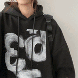 [Fleece] ペイント637ボクシーフーディ