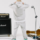 ルーズフィットスウェットパンツ/LOOSE-FIT SWEAT PANTS-MELANGE GREY