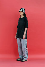 ダイウェーブオーバーロックTシャツ / チャコール