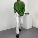 EVルースVネックニット/EV Luce V-neck Knitwear (2 colors)