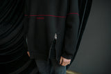 ロゴファスナー オーバーフィットシャーリング フードパーカー/DECF Logo Fastener Over fit Shearling Hoody_DECFドパーカー (4445002924150)