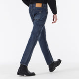 Signature Stud Slim Crop Fit Denim Pants Dark Indigo