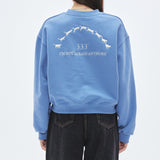 Kitty 333 Sweatshirt [BLUE] (6674526535798)