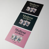 マルチーズアーカイブマウスパッド / Maltese archive mouse pad