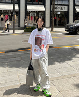 ブラウニープリントショートスリーブTシャツ / brownie print short sleeve T-shirt