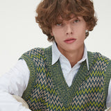 ETHNIC JAQUARD KNIT VEST_GREEN (6610828198006)
