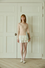 BALLET ONE-SHOULDER KNIT