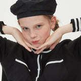 COLORATION SHORT CARDIGAN_BLACK (6612831666294)