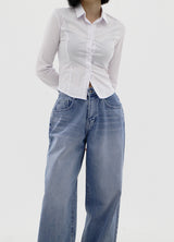 エッセンススパンスリムシャツ / Essence Span Slim Shirt (4color)