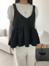 Flower V  bustier 
