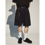 ハーフバンディングバミューダパンツ / HALF BANDING BERMUDA PANTS_BK