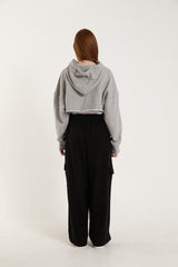 クロップドフーディー/CROPPED HOODIE
