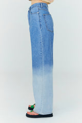 グラデーション デニムパンツ / Gradation Denim Pants [Pure Blue]