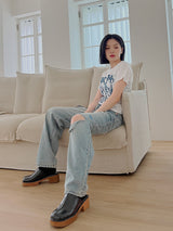 シャークTシャツ / Shark T-shirt (2color)
