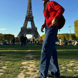 ASCLO Eiffel Wide Crack Denim