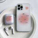 ラブレターピンクフォーンケース / Love Letter pink Phone Case