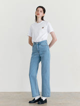 PREPPY LOGO T-SHIRTS WHITE
