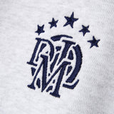 SVRL クラブVネックスウェットシャツT84-ホワイトメランジ / SVRL Club Vneck Sweatshirt T84 - White Melange