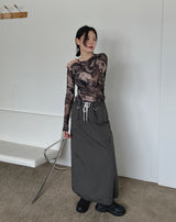 ギャラクシーシースルーTシャツ / Galaxy see-through T-shirt (3color)