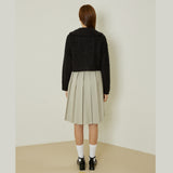 アズールショートカーディガン / Azure short cardigan (black)