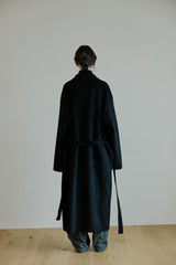 ハンドメイドコート/unisex handmade coat black