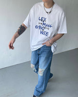 オブジェクトレタリングショートスリーブTシャツ