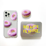 ピンクドーナツケース / pink donut case