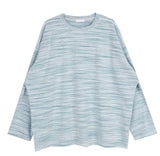 ストライプシンロングTシャツ