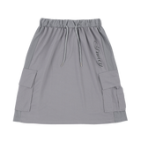 [NF] TRIKOT POCKET MIDI SKIRT (GRAY)_F23QD854