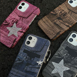denim brown matt case