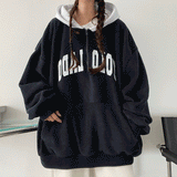 Rado Color Coloring Fleece Half Zip-Up Hoodie