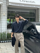 Metobio Washing Oversized Fit Shirt (6 colors)