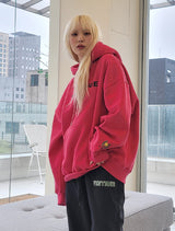 VENTIQUE Smile foam fleece hood 5color (6636700008566)
