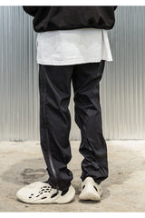オブリークスリットジップパンツ / OBLIQUE SLIT ZIP PANTS