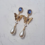 バタフライクイーンピアス / Blue Butterfly Queen Piercing