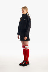 ドゥードゥルチェリークロップウィンドブレーカー／DOODLE CHERRY CROP WINDBREAKER [BLACK]