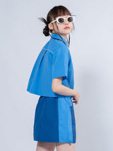 ウィンディロゴジップアップジャケット / WINDY LOGO ZIP-UP JACKET _ BLUE