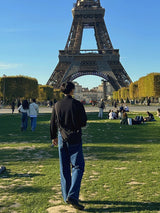 ASCLO Eiffel Wide Crack Denim