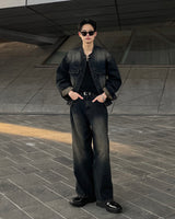 MG727 Garment Dining Denim Pants (3 colors)