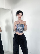 グロッシーピンタックパラシュートパンツ/[High quality] 868. Glossy pintuck para-suit pt (2color)