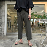 LMN Summer Ice Cropped Wide Pants (5 colors)