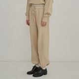Two way sweatpants - Beige (6674904744054)