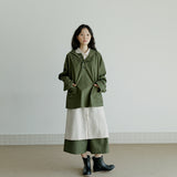 リネンロングシャツ / unisex linen long shirts beige