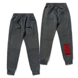 MARBLE HEAVY SWEAT JOGGER PANTS WHITE / BLACK (4626272190582)