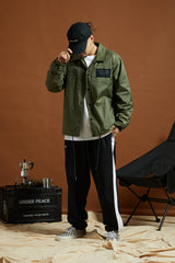 アースラブナイロンコーチジャケット / EARTH LOVE / NYLON COACH JACKET
