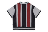 アスレチックロゴハーフカーディガン/ATHLETIC LOGO HALF CARDIGAN_NAVY