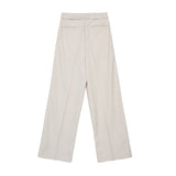 FLベルトサイドバンディングワイドスラックス/FL Belted Side Banding Wide Slacks (4 colors)