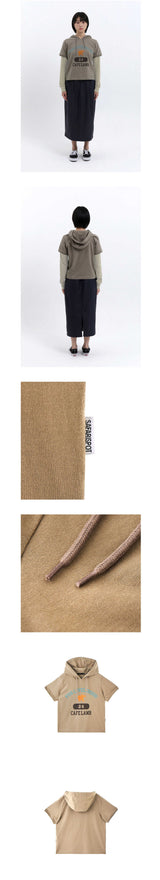 1/2 LAMB LIVELIHOOD SINGLE HALF HOODIE (OLIVE)