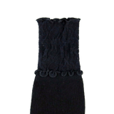[2pairs 1set] LACE LAYERED KNEE SOCKS