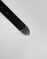 ネクスト30mmクロームウエスタンベルト / NEXT 30mm Chrome Western Belt